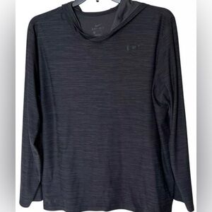 Nike Charcoal Black Men’s Long Sleeve Hoodie Size Large
